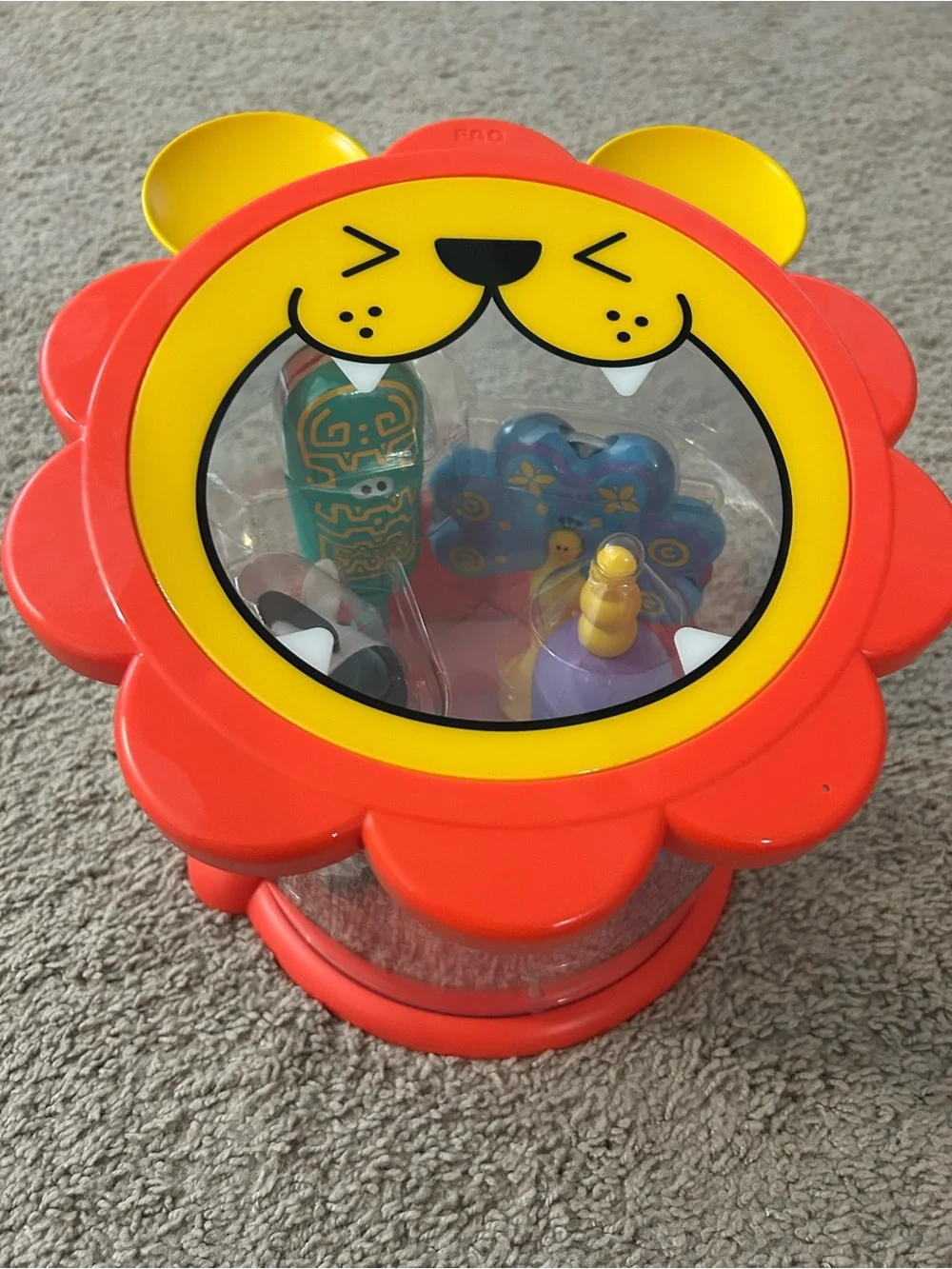 FAO schwarz Kids Lion Activity Drum Toy